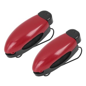 Unique Bargains Plastic Car Sun Visor Glasses Sunglasses Card Holder Clip 2 Pcs - 1 of 4