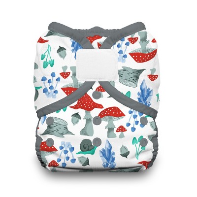 Image of Thirsties | Duo Wrap HL Pack of 1 - Forest Frolic Multicolored Diaper Cover, Size One (6-18 lbs)