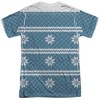 Men's Ugly Christmas Sweater (Front Back Print) Short Sleeve Costume T-Shirt - 2 of 4