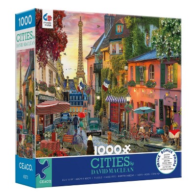 NEW YORK CITY Details about   1000 Piece Jigsaw Puzzle Ceaco Cities David Maclean 27 in x 19 in 