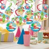 Big Dot of Happiness Tropical Christmas - Beach Santa Holiday Party Hanging Decor - Party Decoration Swirls - Set of 40 - 2 of 4