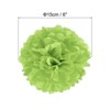 Unique Bargains Decorative Reusable Party Wedding Tissue Pom Poms Flowers 10 Pcs - 2 of 4