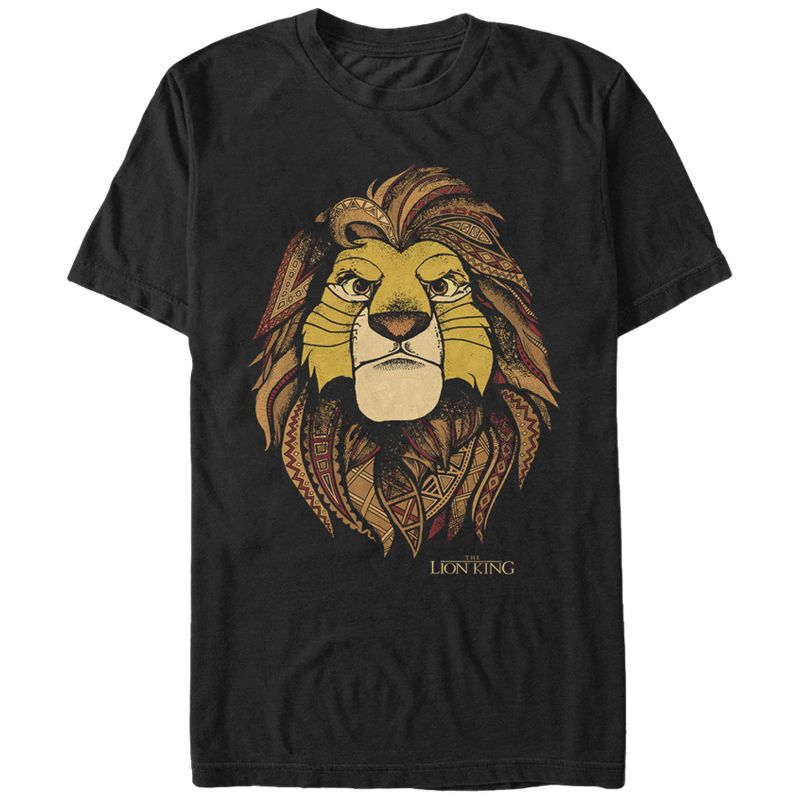 Men's Lion King Noble Simba T-Shirt, 1 of 5