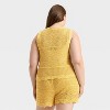Women's Crochet-Style Pullover Sweater Tank - A New Day™ - 2 of 3