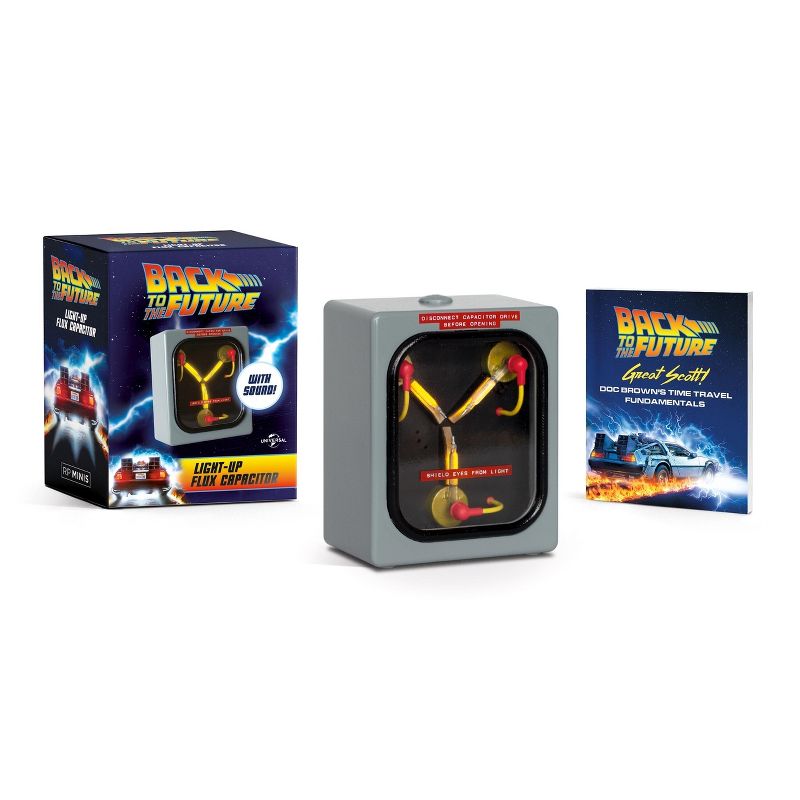Back to the Future: Light-Up Flux Capacitor - (Rp Minis) by  Adam Beechen (Paperback), 1 of 2