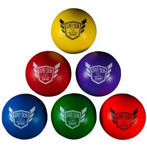 Franklin Sports 6" Superskin Dodgeballs - 6pk - 1 of 4