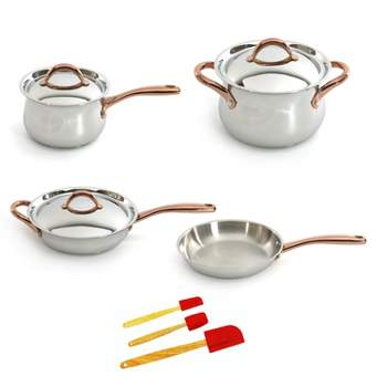 Tri-Ply 18/10 SS 13pc Cookware Set, Hammered — BergHOFF