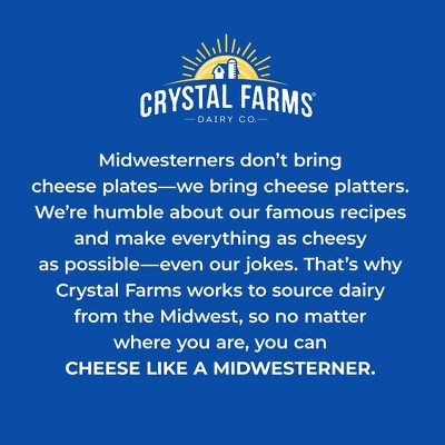 Crystal Farms Marble Jack Snacking Sticks Cheese - 9oz/12ct
