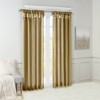 Lillian Twisted Tab Light Filtering Lined Curtain Panel - 2 of 4