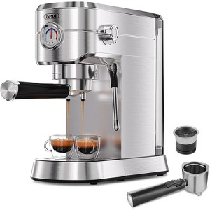 SAINTCY Commercial Espresso and Coffee Makers with Portafilter for Nespresso Original Capsules and Coffee Powder, Professional Espresso Maker - 1 of 4