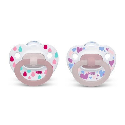 white nuk pacifier