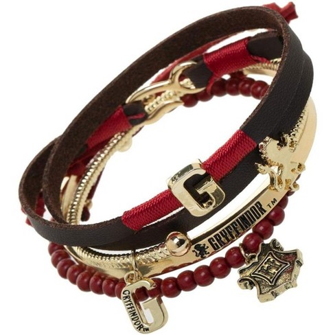 Harry Potter Gryffindor Bracelet Set - 4 Pack : Target