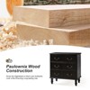 Phil 2 - Drawer Nightstand with Integrated Charging Station and Pull-Out Tray Set of 2丨HULALA HOME - 4 of 4