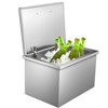Garvee Drop In Ice Chest, Drop In Cooler, Stainless Steel Ice Chest with Hinged Cover, Wine Coller for Home and Commercial - 2 of 4