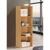 Hodedah 12 x 16 x 47 Inch 4 Shelf Bookcase and Office Organizer Solution for Living Room, Bedroom, Office, or Nursery - 4 of 4