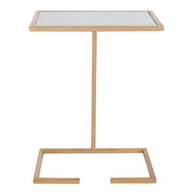 Neil Accent Table Gold/White - Safavieh