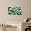 Art Remedy Agate Emerald Cut Green Abstract Wall Art Framed - 2 of 4