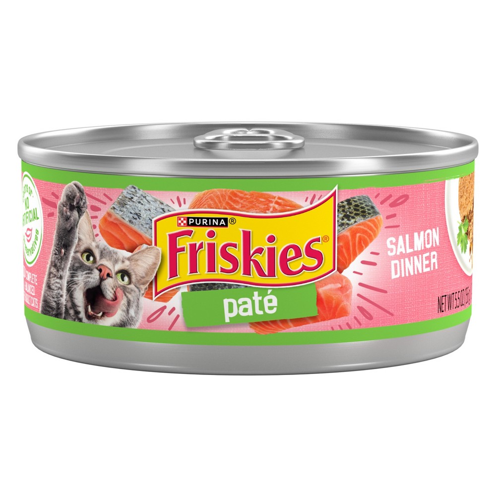 UPC 050000423347 product image for Purina Friskies Paté with Fish Flavor Wet Cat Food Salmon Dinner - 5.5oz | upcitemdb.com