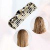Unique Bargains Women Heart Style Curly Thick Wavy Straight Hair Wide Tooth Comb 1 Pc - 4 of 4