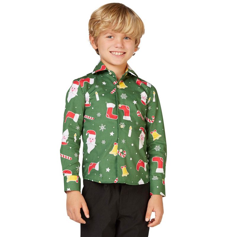 OppoSuits Boys - Christmas Shirts, 1 of 6