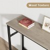 Console table with storage, entryway table, 39.3 inch country style table with adjustable shelves for entryway, living room, hallway, bedroom - 4 of 4