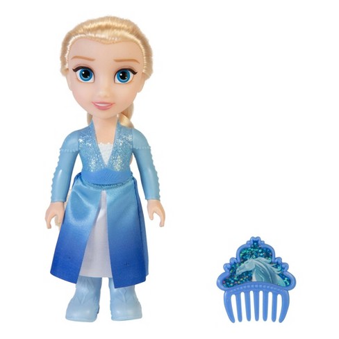 Disney Frozen Anna Small Doll in Travel Look, Posable with