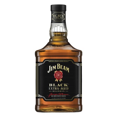 Jim Beam Black 8yr Kentucky Straight Bourbon Whiskey - 1.75L Bottle