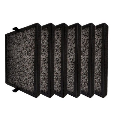 Nispira KF250 True HEPA Replacecment Filter Set Compatible with Kenmore 1200e Series Air Purifier PM2010 KALADO KCA01 Air Purifiers, Pack of 6