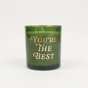"You're The Best" Mother's Day Candle Green - Love x June - 1 of 4