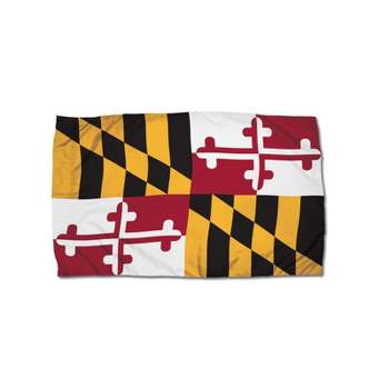 Durawavez Nylon Outdoor Flag with Heading & Grommets, Maryland, 3ft x 5ft