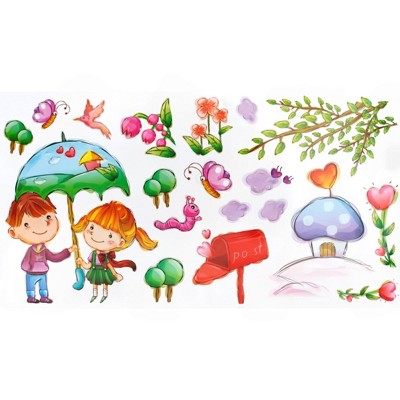 Slickblue Shall We Romance Wall Decals – Vinyl Art Stickers for Bedroom, Living Room, Quick & Easy to Apply