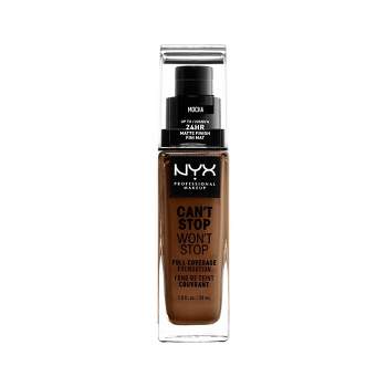 NYX Professional Makeup Can't Stop Won't Stop 24Hr Full Coverage Matte Finish Foundation - 1 fl oz