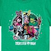 Boys' - Monster High - Toddler And Youth Short Sleeve Graphic T-Shirt Short Sleeve Graphic T-Shirt - 2 of 4