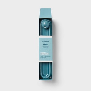 Incense and Ceramic Holder Aloe - Room Essentials™ - 1 of 3