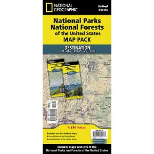 National Geographic National Parks & National Forest of the US, Map Pack Bundle - 1 of 3