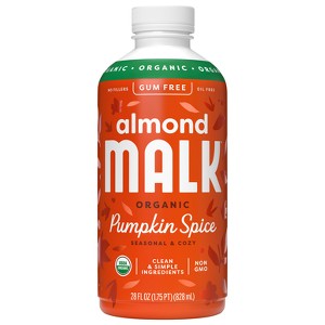MALK Organics Pumpkin Spice Organic Almond Milk - 28 fl oz - 1 of 4