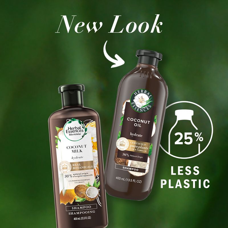 Herbal Essences Coconut Oil Hydrating Shampoo, For Dry Hair - 13.5 fl oz, 4 of 14