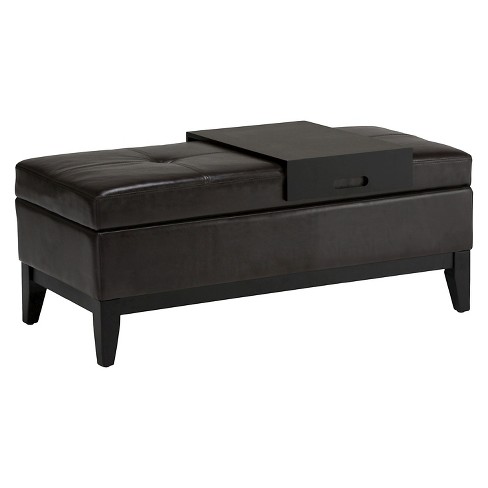 Tray for deals ottoman target