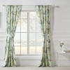 Pavona Enchanted Garden Curtain with Tie Backs 84" x 42" by Greenland Home Fashions - 2 of 4