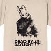 Dead By Daylight Huntress Monotone Art Crew Neck Short Sleeve Women's Natural T-shirt - 2 of 3