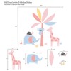 Lambs & Ivy Snuggle Jungle Pastel Safari Elephant/Giraffe/Tree Wall Decals - 2 of 4