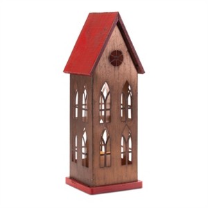 LED Church with Candle 17.5"H - 1 of 2
