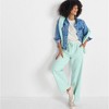 Lands' End Women's Serious Sweats High Rise Relaxed Straight Leg Pants - 4 of 4