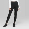 Women's High-Waisted Classic Leggings - Wild Fable™ Black - image 2 of 3