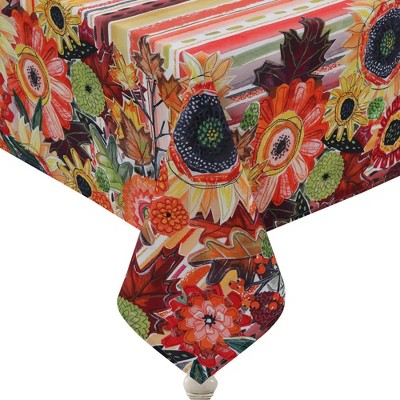 Laural Home Harvest Snippets Rectangle Tablecloth