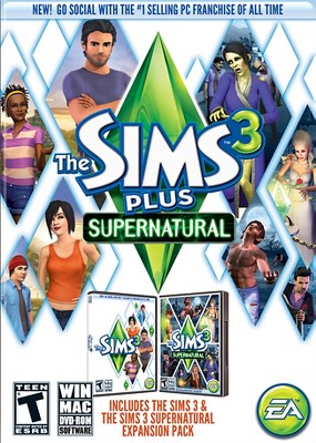  The Sims 3: Plus Supernatural - PC Game (Digital) 