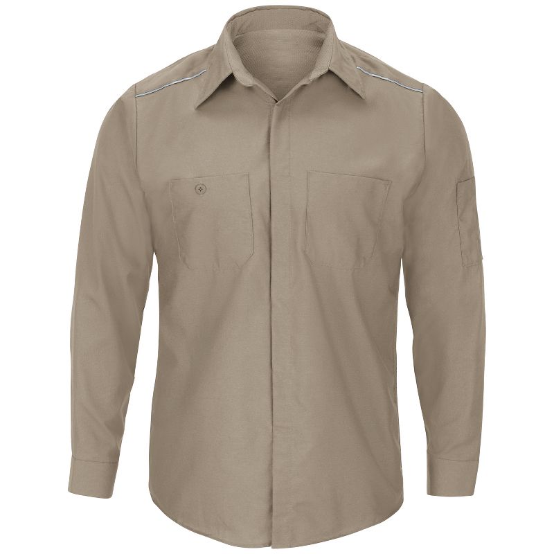 Red Kap Men's Long Sleeve Pro Airflow Work Shirt, 1 of 3