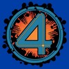 Mens The Fantastic Four: First Steps Halftone Number Logo T Shirt - 2 of 4