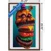 Trends International Five Nights at Freddy's - Burgers Framed Wall Poster Prints - 3 of 4