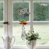 Woodstock Chimes Woodstock Rainbow Makers Collection, Crystal Fantasy, 4.5'' Cow Crystal Suncatcher CFCO - image 2 of 3